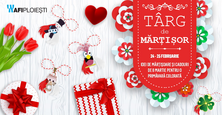 Targ de Martisor la AFI Ploiesti!