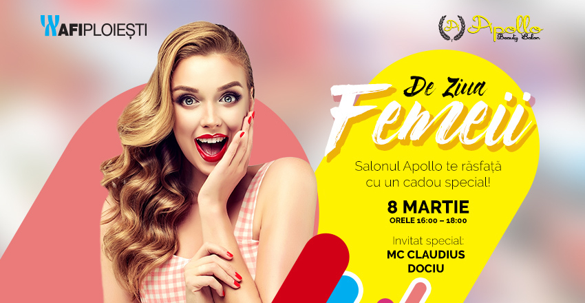 Apollo Beauty Salon si AFI Ploiesti surprind femeile cu un cadou special de 8 martie!